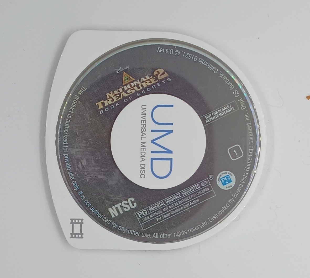National Treasure 2 Book of Secrets (game only)